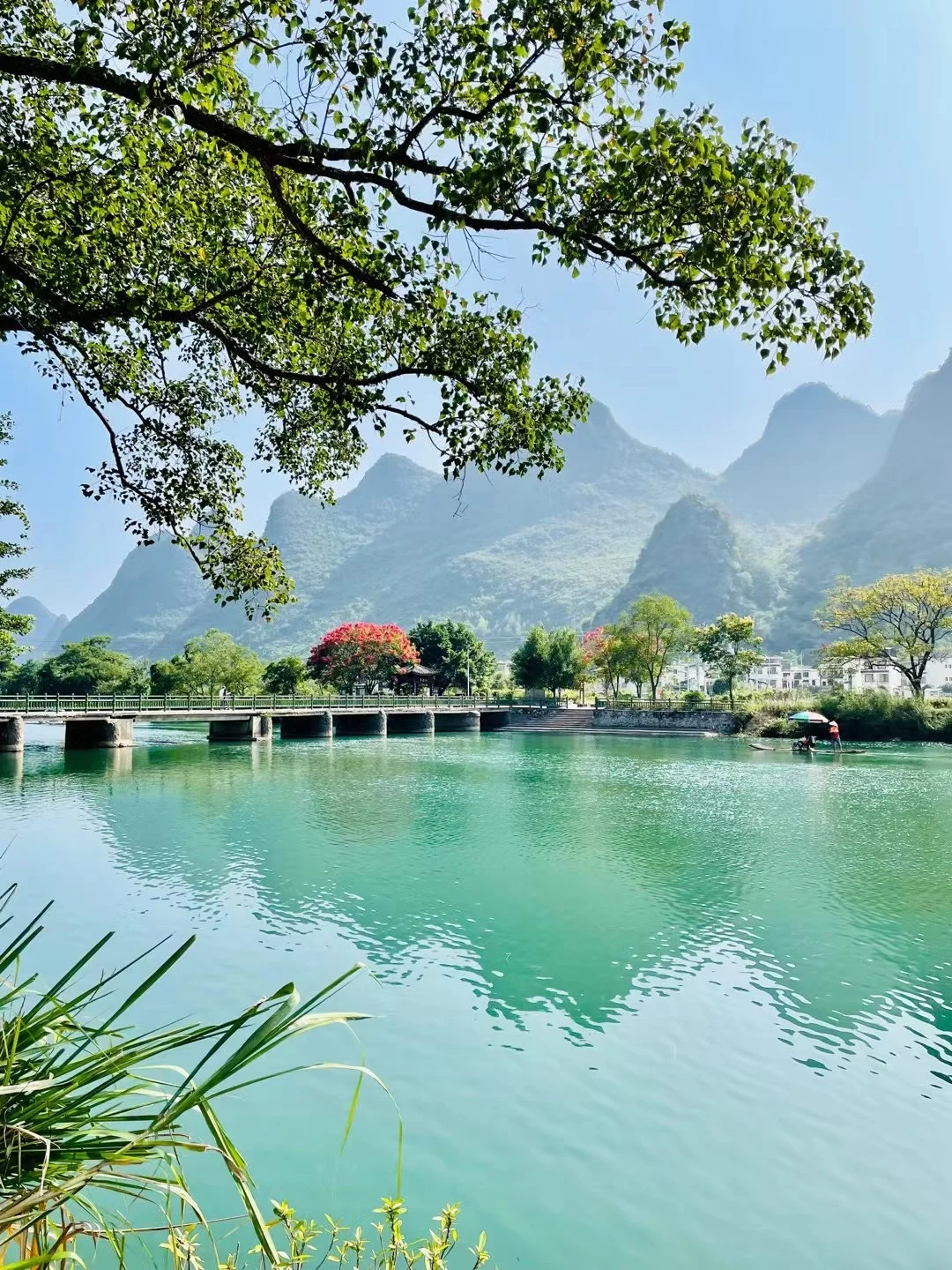 Karst peaks over Guilin